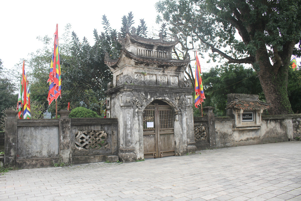 Khu di tích lịch sử văn hóa Cố đô Hoa Lư, tỉnh Ninh Bình tạm dừng đón khách. (Ảnh: Thùy Dung/TTXVN)