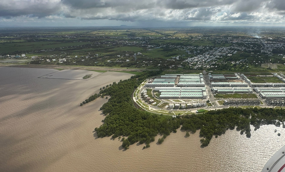 Vùng Đồng bằng sông Cửu Long. (Ảnh: Dương Giang/TTXVN)