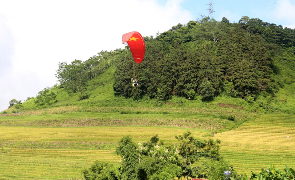 Hoạt động này trong chương trình Lễ hội mùa Thu, Bát Xát năm 2023. (Ảnh: Quốc Khánh/TTXVN)