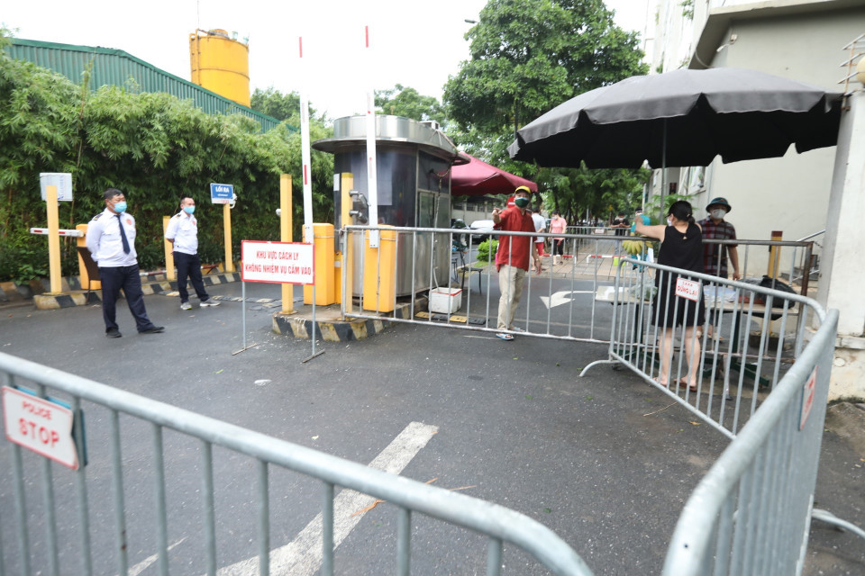 Thời gian áp dụng 14 ngày kể từ 10 giờ ngày 23/7/2021 đến 10 giờ ngày 6/8/2021 (nếu không phát sinh ca bệnh dương tính). (Ảnh: Minh Quyết/TTXVN)