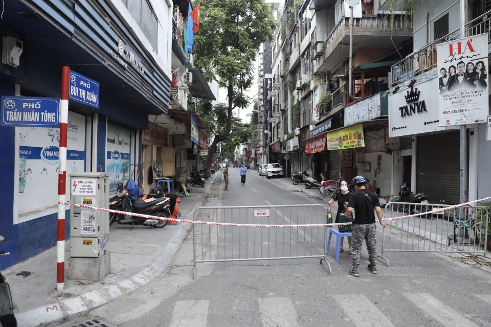 Như vậy, tính đến thời điểm này, số ca mắc trong ngày 19/7 của Hà Nội đã tăng lên 41 trường hợp. (Ảnh: Minh Quyết/TTXVN)