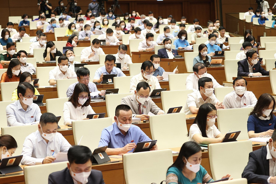 Các đại biểu tham dự kỳ họp. (Ảnh: Thống Nhất/TTXVN)