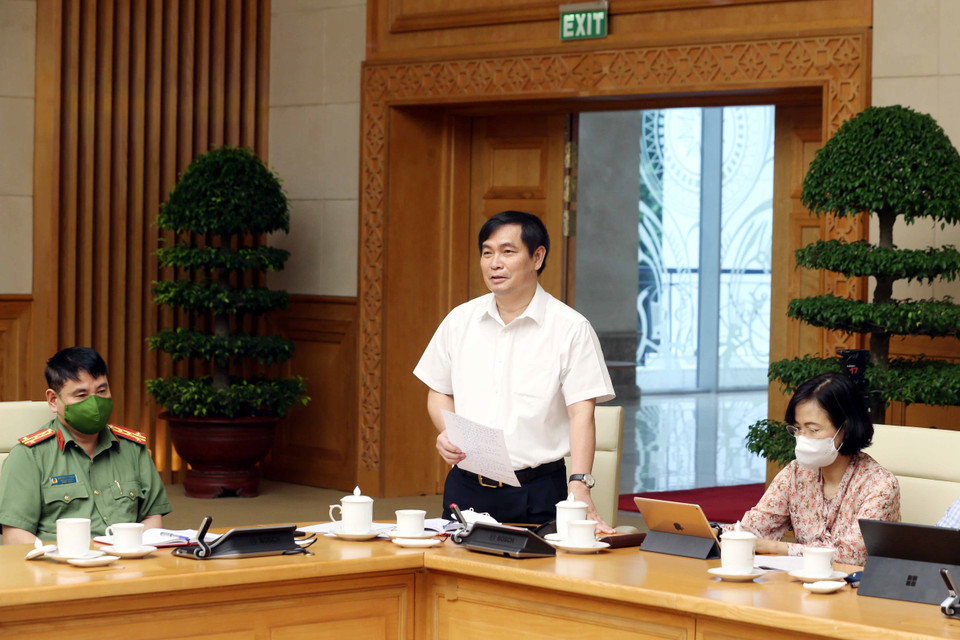 Phó Trưởng ban Tuyên giáo Trung ương Phan Xuân Thủy phát biểu. (Ảnh: Phạm Kiên/TTXVN)