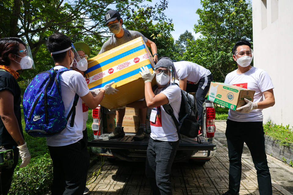 Sự chung tay của các nghệ sỹ là điểm sáng, góp thêm ngọn lửa tiếp sức cho Thành phố Hồ Chí Minh cũng như các tỉnh miền Nam vượt qua đại dịch. (Nguồn: Vietnam+)