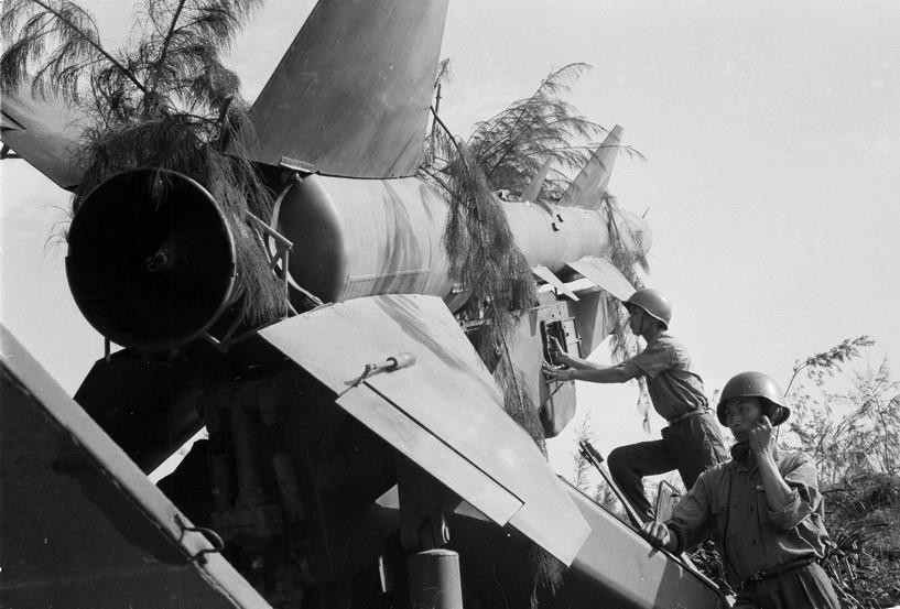 Phân đội 1 tên lửa bảo vệ Thủ đô đã bắn rơi nhiều máy bay Mỹ trong tháng 5/1972. (Ảnh: Tư liệu TTXVN)