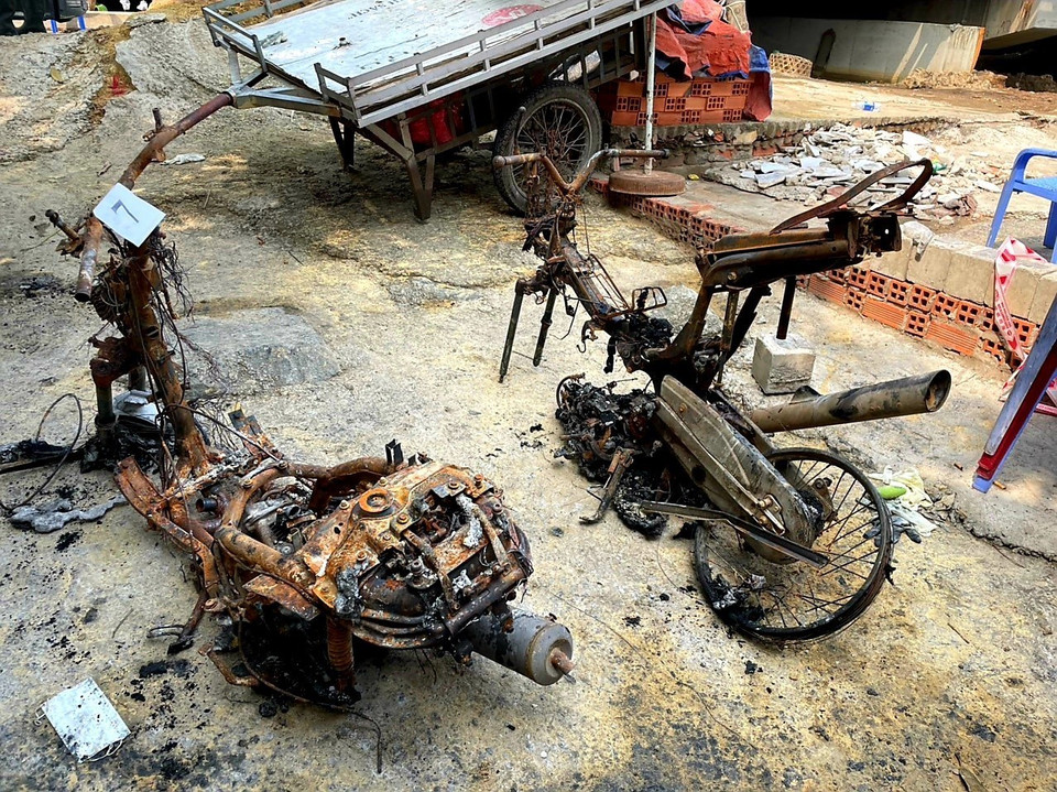 Ngày 30/3, một vụ cháy nghiêm trọng đã xảy ra tại căn nhà có địa chỉ 899 Nguyễn Thị Định, phường Cát Lái, thành phố Thủ Đức (Thành phố Hồ Chí Minh) khiến 6 người trong một gia đình thiệt mạng. (Nguồn: TTXVN)