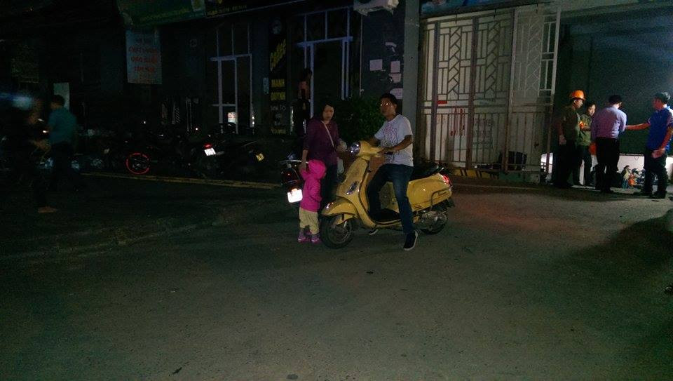 Thống kê ban đầu sau vụ cháy, có khoảng 200 chiếc xe bị thiêu rụi sau vụ cháy. (Ảnh: Sơn Bách/Vietnam+)