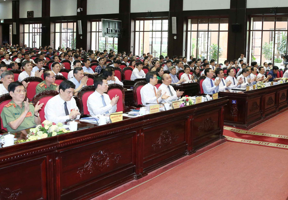 Các đại biểu dự hội nghị. (Ảnh: Phương Hoa/TTXVN)