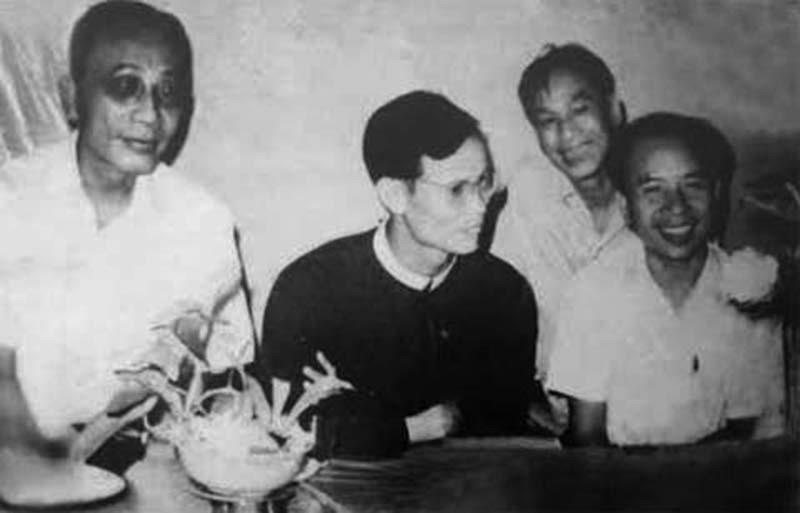 Các đồng chí an ninh thuộc Lưới điệp báo H10-A22 trong kháng chiến chống Mỹ. (Ảnh: Tư liệu/TTXVN phát)