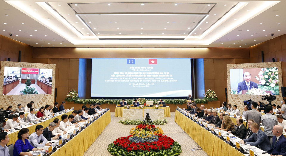 Thủ tướng Nguyễn Xuân Phúc phát biểu. (Ảnh: Thống Nhất/TTXVN)