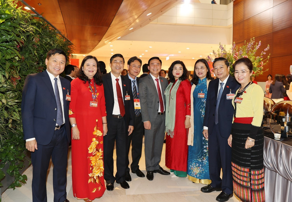 Đại biểu dự phiên khai mạc Đại hội. (Nguồn: TTXVN)