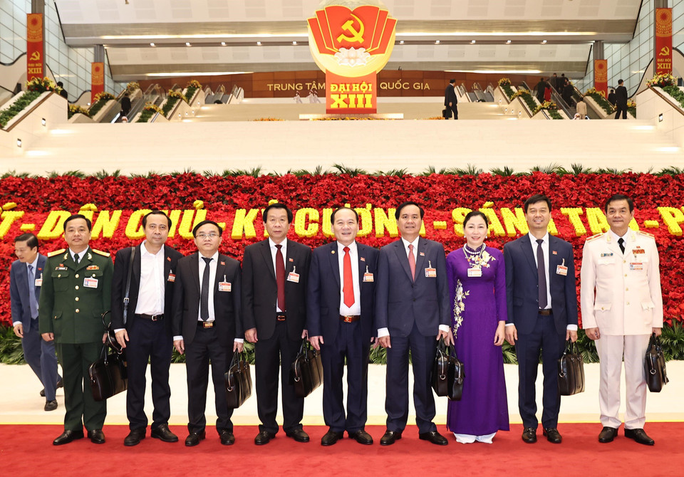 Đại biểu các đoàn tham dự Đại hội. (Nguồn: TTXVN)