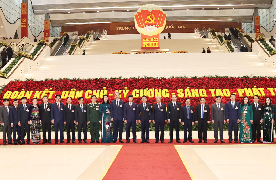 Đại biểu các đoàn tham dự Đại hội. (Nguồn: TTXVN)