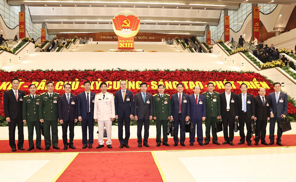 Đại biểu các đoàn tham dự Đại hội. (Nguồn: TTXVN)