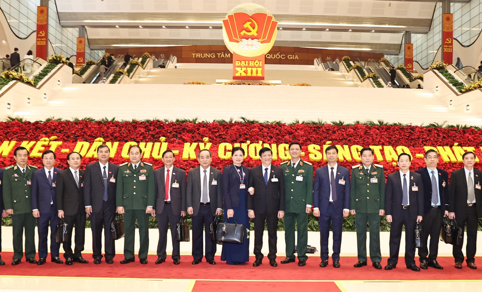 Đại biểu các đoàn tham dự Đại hội. (Nguồn: TTXVN)