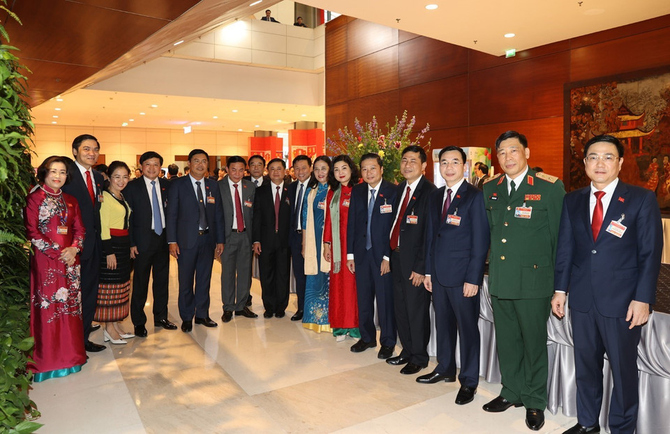 Đại biểu dự phiên khai mạc Đại hội. (Nguồn: TTXVN)