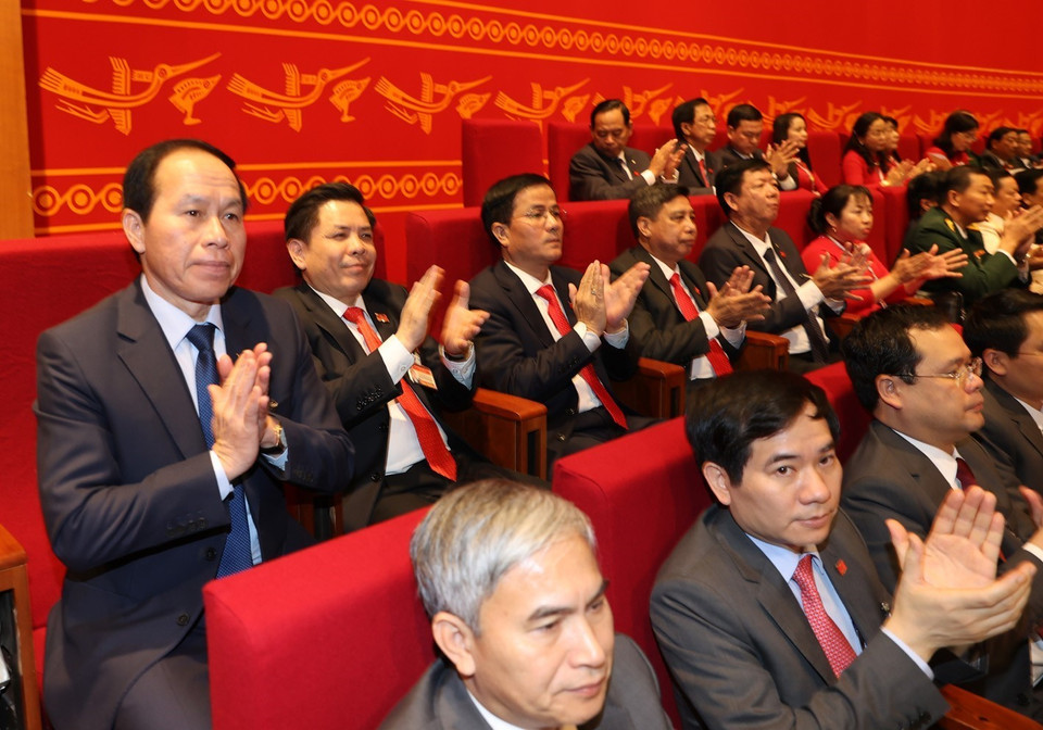 Đại biểu dự phiên khai mạc Đại hội. (Nguồn: TTXVN)