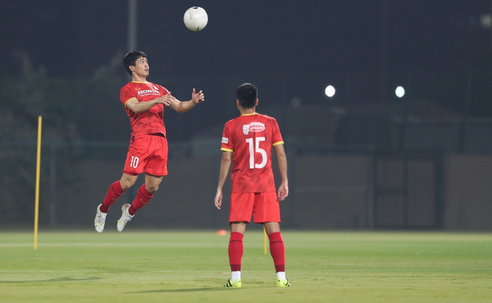 Tiền đạo Công Phượng. (Ảnh: Hoàng Linh/TTXVN)