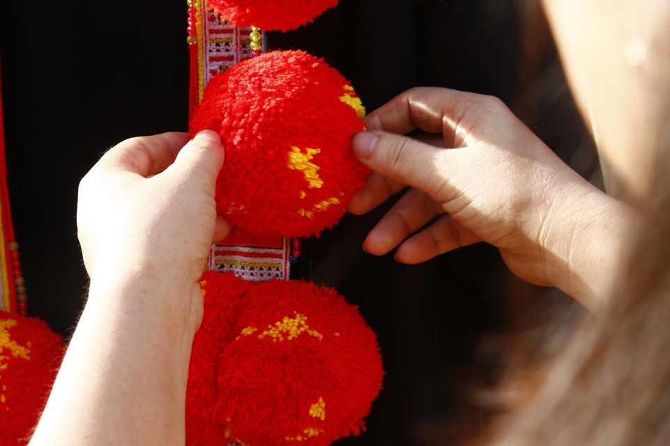 Đồng bào người Dao ở Tuyên Quang hiện có gần 91.000 người, gồm 9 ngành Dao. (Ảnh: Nam Sương/TTXVN)