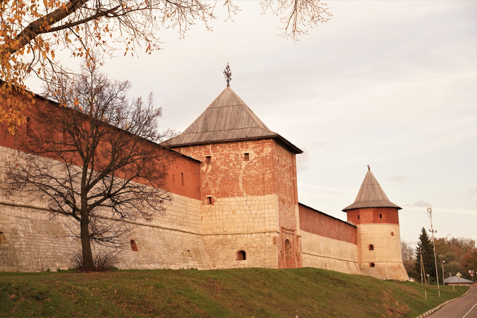 Kremlin Zaraisk (1531) là Kremlin nhỏ nhất (2,3ha) nhằm bảo vệ Moskva trước nhiều cuộc đột kích của người Tatar. (Ảnh: Duy Trinh/TTXVN)