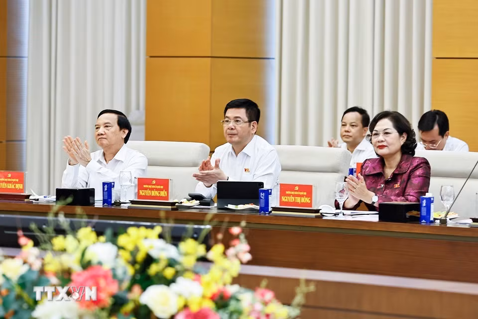 Đại biểu dự Hội nghị. (Ảnh: Doãn Tấn/TTXVN)