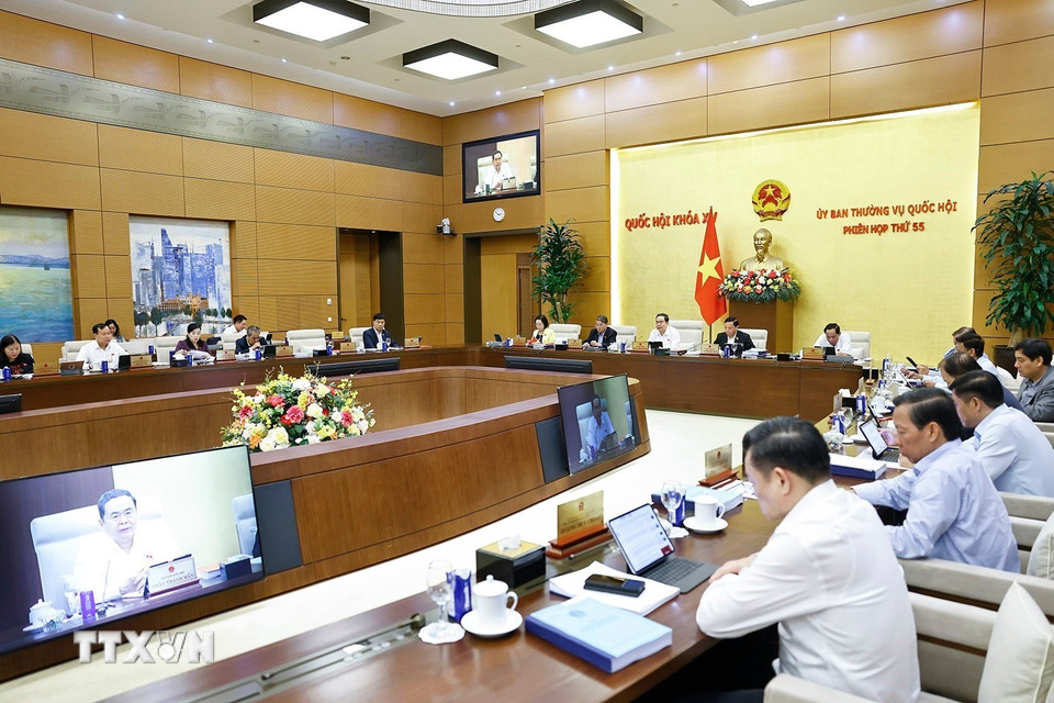 Chủ tịch Bet88app còn khuyến mãi Trần Thanh Mẫn phát biểu. (Ảnh: Doãn Tấn/TTXVN)