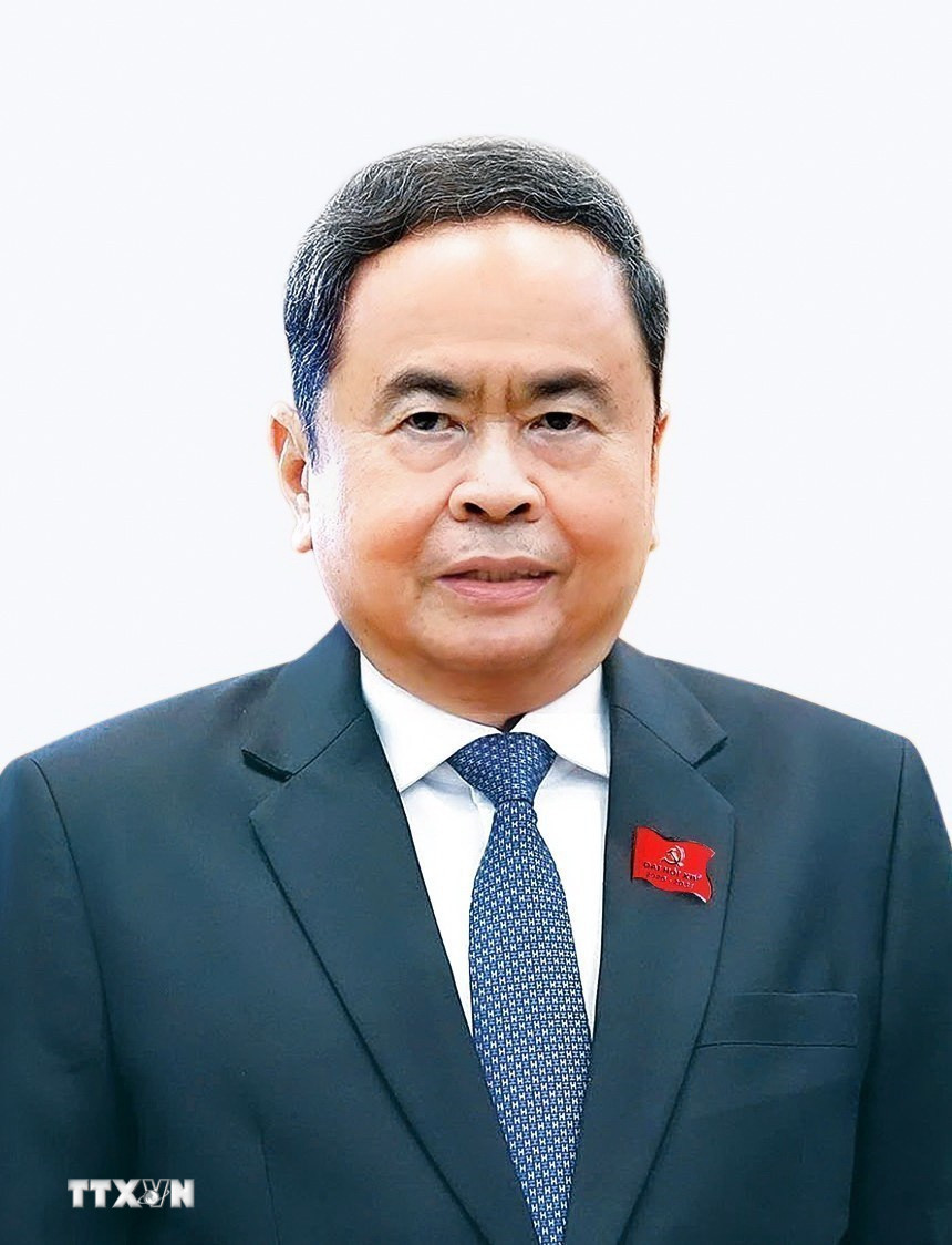 Đồng chí Trần Thanh Mẫn, Ủy viên Bộ Chính trị khóa XIII, Bí thư Đảng ủy Quốc hội, Chủ tịch Quốc hội khóa XV. (Ảnh: TTXVN)