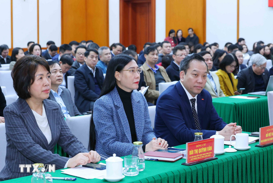 Đại biểu tham dự hội nghị. (Ảnh: Phương Hoa/TTXVN)