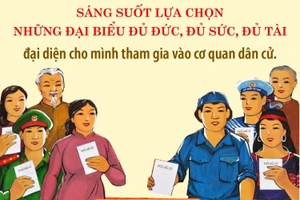 Bầu cử Quốc hội khóa XVI và HĐND: Trách nhiệm với lá phiếu