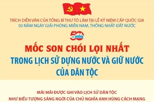 Mốc son chói lọi nhất trong lịch sử dựng nước và giữ nước của dân tộc