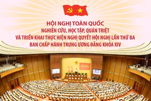 Hội nghị toàn quốc nghiên cứu, học tập, quán triệt và triển khai thực hiện Nghị quyết Hội nghị Trung ương 3