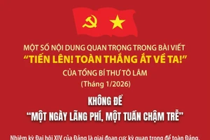 Không để “một ngày lãng phí, một tuần chậm trễ”