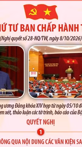 Nghị quyết Hội nghị lần thứ tư Ban Chấp hành Trung ương Đảng khóa XIV 