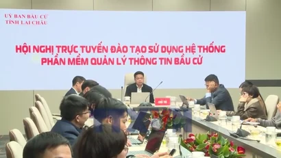 Lai Châu ứng dụng công nghệ số trong công tác bầu cử