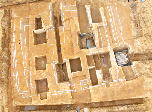 Trung Quốc phát hiện 21 ngôi mộ có niên đại từ triều Tây Hán ảnh 1