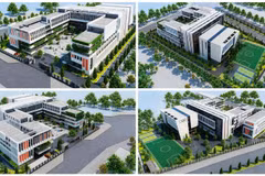 Trường Trung học phổ thông Đặng Trần Đức. (Ảnh: Sở GD-ĐT Hà Nội)