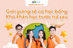 Trường Đại học FPT tung hàng loạt học bổng để thu hút thí sinh. (Ảnh: Đại học FPT)