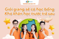 Trường Đại học FPT tung hàng loạt học bổng để thu hút thí sinh. (Ảnh: Đại học FPT)