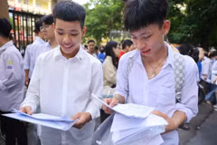 Thí sinh dự thi Tốt nghiệp Trung học phổ thông. (Ảnh: PV/Vietnam+)