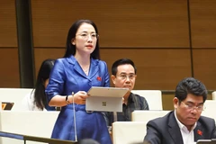 Đại biểu Trần Khánh Thu. (Ảnh: Doãn Tấn/TTXVN)
