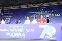 Sự kiện là sân chơi thể thao lành mạnh, bổ ích dành cho thanh niên và những người yêu thích bóng đá phong trào. (Ảnh: PV/Vietnam. (Ảnh: PV/Vietnam+)