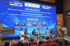 Hội thảo thu hút sự tham gia của 300 đại biểu đến từ nhiều quốc gia trên thế giới. (Ảnh: PV/Vietnam+)