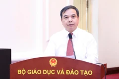 Ông Hoàng Đức Minh, Vụ trưởng Vụ Học sinh, sinh viên, Bộ Giáo dục và Đào tạo. (Ảnh: Bộ GD-ĐT)