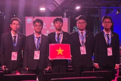Các thành viên đội tuyển Việt Nam. (Ảnh: PV/Vietnam+)