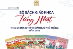 Nhà xuất bản Giáo dục Việt Nam đã biên soạn sách giáo khoa tiếng Nhật. (Ảnh: PV/Vietnam+)
