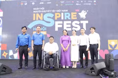Chương trình kỷ niệm Ngày Người khuyết tật Việt Nam – INSPIRE FEST 2026 diễn ra tại Hà Nội. (Ảnh: PV/Vietnam+)