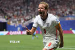 Harry Kane tỏa sáng đưa Anh vào vòng 1/8 World Cup 2026. (Ảnh: AFP/TTXVN)