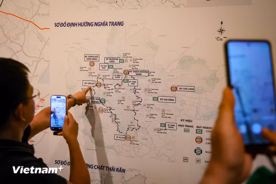 Các lĩnh vực cụ thể đều được quy hoạch chi tiết. (Ảnh: Hoài Nam/Vietnam+)