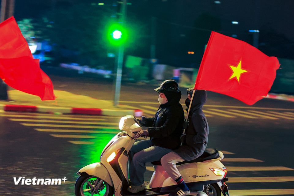 U23 Việt Nam chiến thắng 2-2 (7-6 Pen) trước U23 Hàn Quốc và giành hạng 3 giải U23 châu Á 2026. (Ảnh: Hoài Nam/Vietnam+)