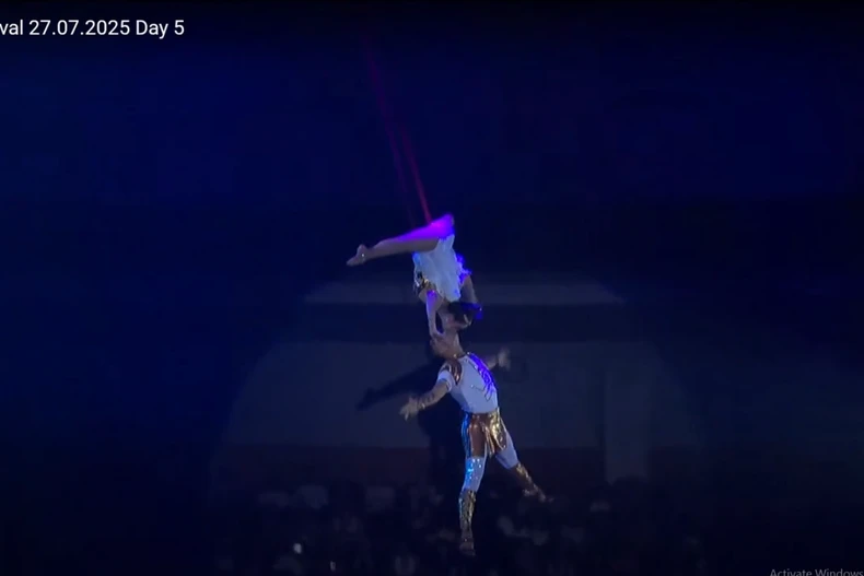 Xiếc Việt giành giải Vàng tại Liên hoan Xiếc quốc tế tại Kazakhstan 